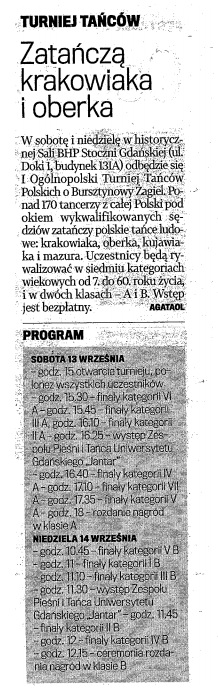 Gazeta Wyborcza, 13-14.09.2014r.